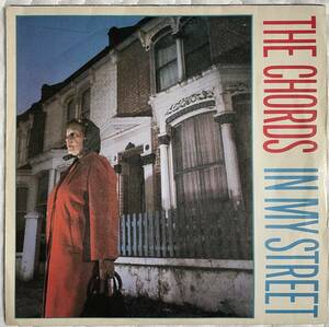 THE CHORDS『IN MY STREET』〈POLYDOR POSP185〉◆NEO MODS, POWER POP, PUNK, TAMLA, MOTOWN, MARVE LETTES