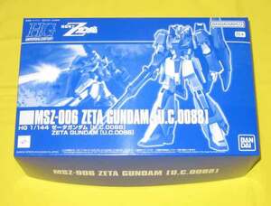 * новый товар # HG 1/144 MSZ-006ze-ta Gundam [U.C.0088] # Mobile Suit Z Gundam # premium Bandai ограничение *