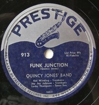 ◆ KING PLEASURE / JON HENDRIKS ◆ QUINCY JONES / Funk Junction ◆ Prestige 913 (78rpm SP) ◆_画像2