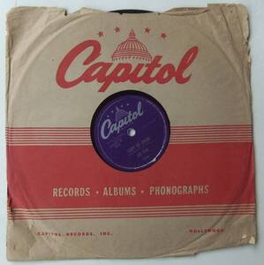 ◆ LES PAUL / MARY FORD ◆ My Baby ' s Coming Home / Lady Of Spain ◆ Capitol 2265 (78rpm SP) ◆