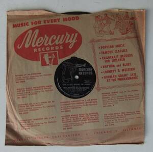 * NICK ESPOSITO * Empty Ballroom Blues / Love Is Just Around The Corner * Mercury 89010 (78rpm SP) *