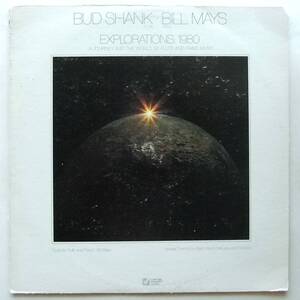 ◆ BUD SHANK - BILL MAYS / Explorations : 1980 ◆ Concord Concerto CC-2002 ◆ T