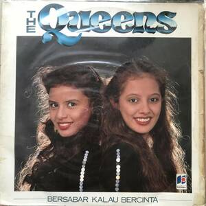 LP Malaysia「 The Queens 」Tropical Funky Disco Synth Melayu Pop 80's 幻稀少人気盤 マレーシア ムラユー