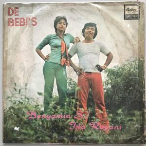 LP Indonesia「 Benjamin S + Ida Rojani 」Tropical Heavy Psych Synth Jawa Pop 南洋 70's 幻稀少盤 インドネシア 人気歌手