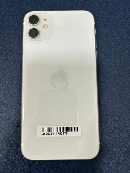 iPhone11 64G ホワイト　SIMフリー　au バッテリー100%