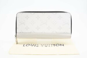 ☆安心の３大保証☆ Bランク ≪LOUIS VUITTON ルイ ヴィトン/ジッピーウォレット≫ M30446 タイガラマ ヴェルティカル アンタークティカ 白