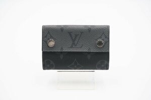 ☆安心の３大保証☆ ABランク ≪LOUIS VUITTON ルイ ヴィトン/三つ折り財布≫ M45417 エクリプス リバース ディスカバリー コンパクトウォ