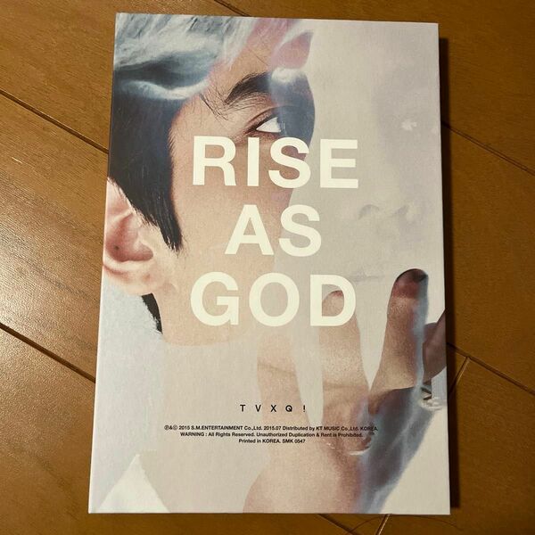 TVXQ！　韓国版CD 「RISE AS GOD」