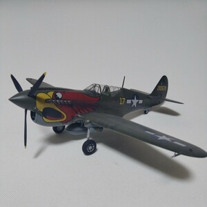 1/48 ハセガワ P-40N 第502戦闘飛行隊 完成品