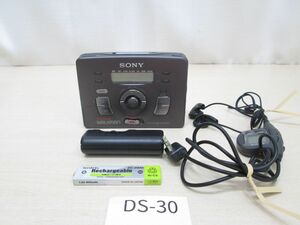 コDS-30【ジャンク/現状渡し】ソニーSONY■レコーディングウォークマンWALKMAN WM-GX822 ブラック■ポータブルカセットレコーダー■黒