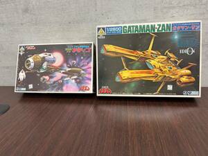 [#9080] Aoshima Space Runaway Ideon plastic model 2 kind Adi go| rattling man * The n[ present condition goods ]