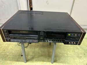 3F1075→ SONY ソニー Betamax ベータビデオデッキ SL-HF90SD 通電のみ確認　中古