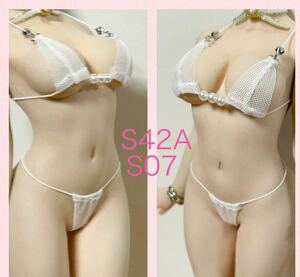 S42A,S07chu-ru сеть White|fa Ise n| костюм | купальный костюм 3 позиций комплект Mia