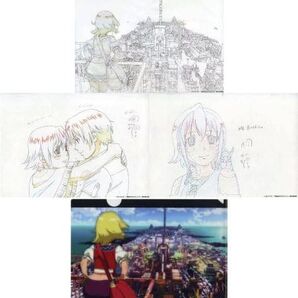 翠星のガルガンティア めぐる航路、遥か 複製原画&クリアファイルセットA 鳴子ハナハル