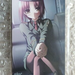 eden* エデン 浅井・F・ラヴィニア ウェブラジオ番組製作決定記念 テレホンカード テレカ minori コレクターアイテム
