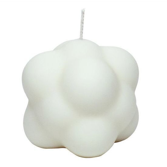 【送料込】彫刻的でオブジェのようなアロマキャンドル「”WOOSM”PREMIUM CANDLE(BUBBLE)」