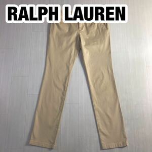 RALPH LAUREN SPORT Ralph Lauren спорт casual брюки 9 бежевый распорка брюки стрейч материалы 