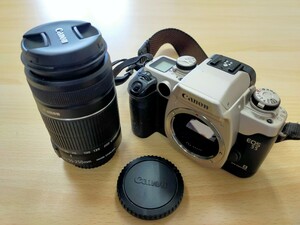 CANON EOS55 キャノンズームレンズ　EF-S 55-250ｍｍ　1：4 - 5.6 IS　Ⅱ　Φ58ｍｍ　カメラ　レンズ