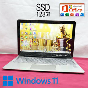 ★美品 高性能4世代i5！新品SSD128GB★SVF13N29EJS Core i5-4200U Webカメラ Win11 MS Office 中古品 ノートPC★P70545