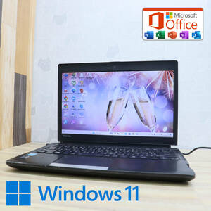 ★中古PC 高性能4世代i5！320GB★R734/M Core i5-4310M Win11 MS Office 中古品 ノートPC★P66488