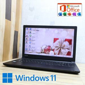 ★中古PC 高性能6世代i3！500GB★B55/B Core i3-6100U Win11 MS Office 中古品 ノートPC★P72898