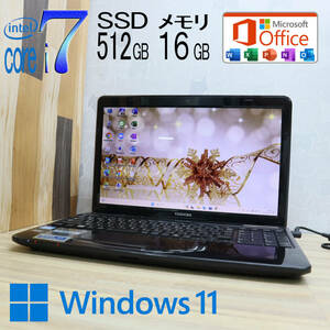 ★美品 最上級4コアi7！新品SSD512GB メモリ16GB★T451/58EB Core i7-2670QM Webカメラ Win11 MS Office2019 Home&Business★P72103