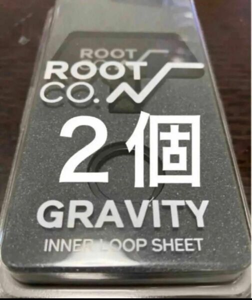 【2個】セット　新品 ROOT CO. スマホストラップホルダー ブラック　ルートコー