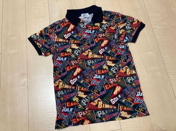 ■ジャックバニー 総柄 ポロシャツ パーリーゲイツ JBA