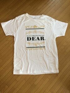 ☆Hey!Say!JUMP ライブ Tシャツ DEAR ☆美品☆平成ジャンプ☆