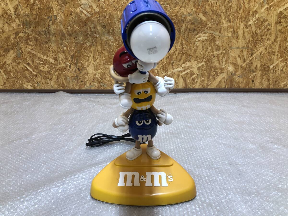 ②SALE☆ エムアンドエムズ m&m\'s デスクランプ デスク ライト M&M フィギュア トレーラーハウス 置物 ランプ USA エアストリーム ガレージ