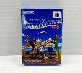 IZU 【現状渡し品】 パイロットウイングス64 Nintendo 64 任天堂 ソフト カセット レトロ ゲーム 〈023-240601-KM-10-IZU〉