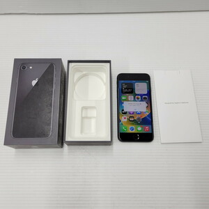 IZU 【ジャンク品】 Apple iPhone8 64GB スペースグレー SIMフリー版 MQ782J/A 〈109-240603-AS-01-IZU〉