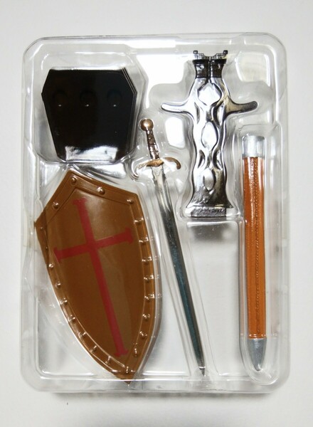 ロングソード1 シークレット 武 もののふ 騎士 ナイト 十字軍 1/10 ミニチュア figma リボルテック ガンプラ MONONOFU
