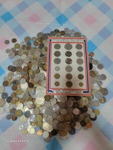 外国/硬貨/古銭/中国/硬貨　コイン/大量まとめて　ヨーロッパ アジア アメリカ　韓国等　約5.2kg