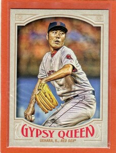 ●上原浩治　カード　Vol.125　2016TOPPS GYPSY QUEEN #213　ボストン・レッドソックス