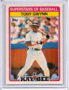 ●トニー・グウィン　カード　Vol.14　1989TOPPS KAYBEE #17　殿堂入り　サンディエゴ・パドレス