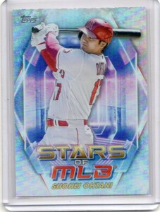 ●大谷翔平　カード　Vol.487　2023TOPPS SERIES 2 STARS OF MLB FOIL INSERT #SMLB-33　ロサンゼルス・エンゼルス