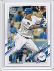 ●筒香嘉智　カード　Vol.44　2021TOPPS UPDATE SERIES #US54　ロサンゼルス・ドジャース