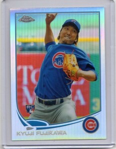 ●藤川球児　カード　Vol.7　2013TOPPS CHROME REFRACTOR #130　ルーキー　リフラクター　シカゴ・カブス