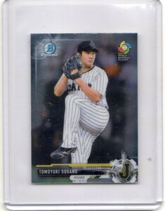 ●菅野智之　カード　Vol.4　2017BOWMAN CHROME PROSPECTS MINI #BCP98　WBC日本代表　読売ジャイアンツ