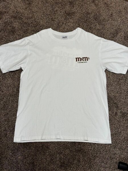 A BATHING APEと M&M's のコラボTシャツ　XLサイズ