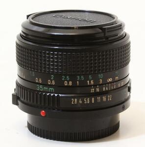 Canon New FD 35mm F2.8 (qe24a-12-00) ◆送料全国520円