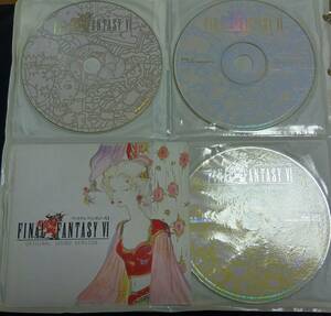 ディスク　歌詞カードのみ　ファイナルファンタジー6 サウンドトラック CD 3枚組 FINAL FANTASY Ⅵ