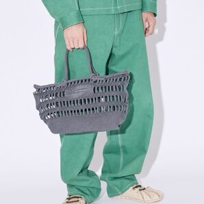 beautiful people KONBU knit shopping basket bag FREE