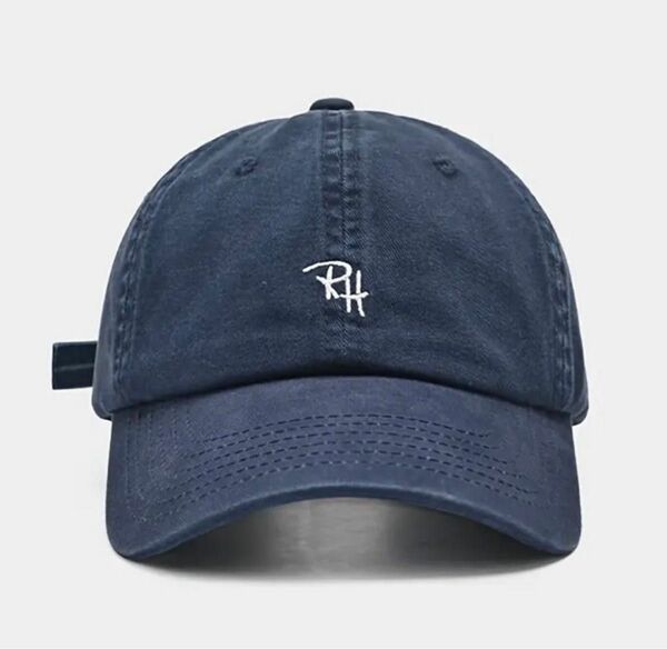 RH ロゴ　キャップ　帽子　男女兼用　ユニセックス　新品　お揃い ファッション おしゃれ 