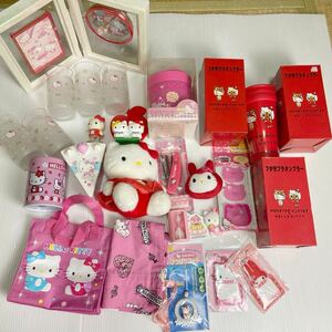  Sanrio Hello Kitty set sale 20 point and more soft toy goods bag clock .. trim code, reflection name Monstar Hunter collaboration 
