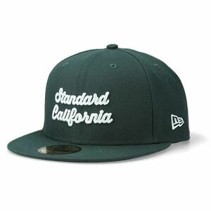 Standard California/スタンダード カリフォルニア NEW ERA×SD 59Fifty Logo Cap Green スクリプトロゴ ベースボールキャップ ニューエラ 