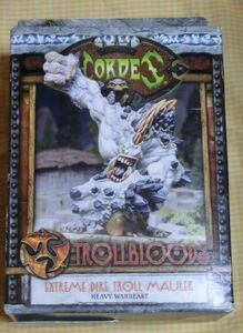 HORDES TROLL BLOODS EXTREME DIRE TROLL MAULER HEAVY WARBEAST レジンキット PRIVATEERPRESS トロール 海外 カード ゲーム モンスター