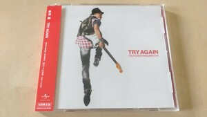 長渕剛「TRY AGAIN」CD&DVD 2枚組