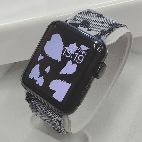 Apple Watch series2 38mm 黒 ステンレス アップル